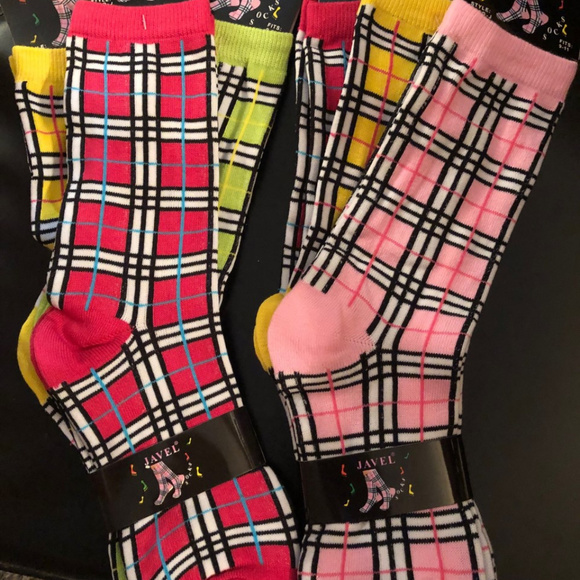 Javel Socks Accessories - JAVEL FASHION SOCKS - Lot of 6 pairs - NWT Javel Socks Accessories - JAVEL FASHION SOCKS - Lot of 6 pairs - NWT